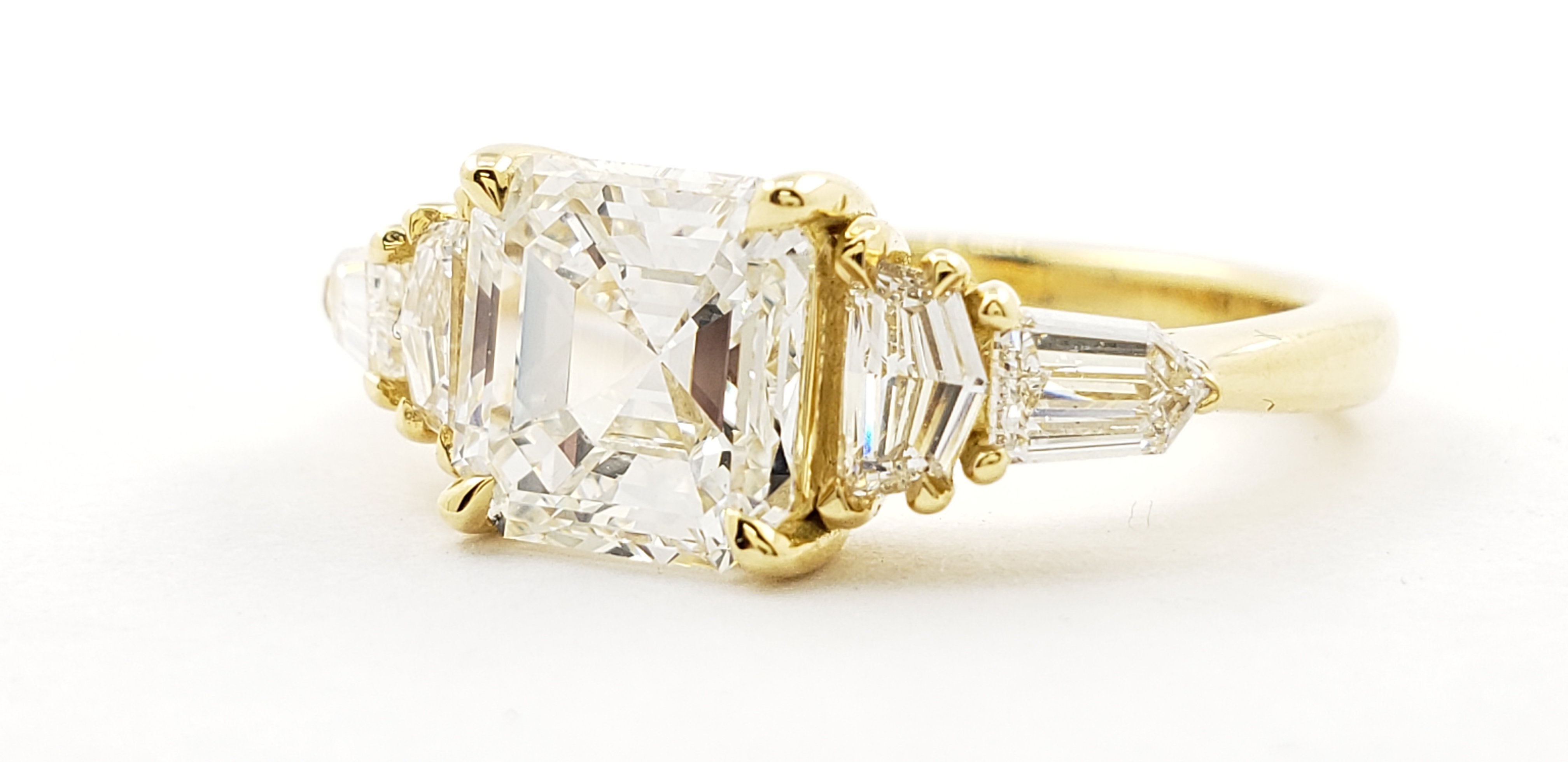 Exquisite Five Stone Diamond Ring  